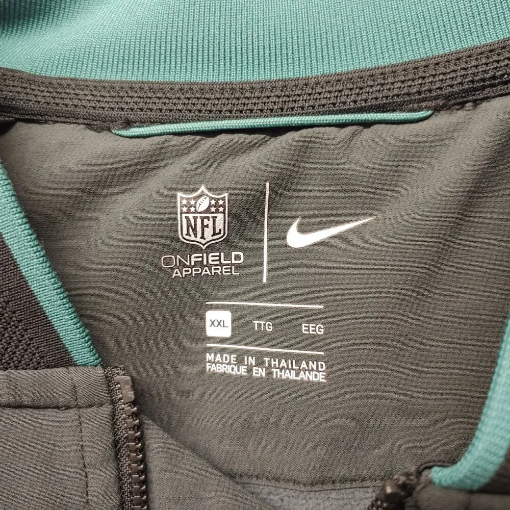 Philadelphia Eagles On Field Team Apparel Jacket Nike NFL Full-Zip Up - Size XL
